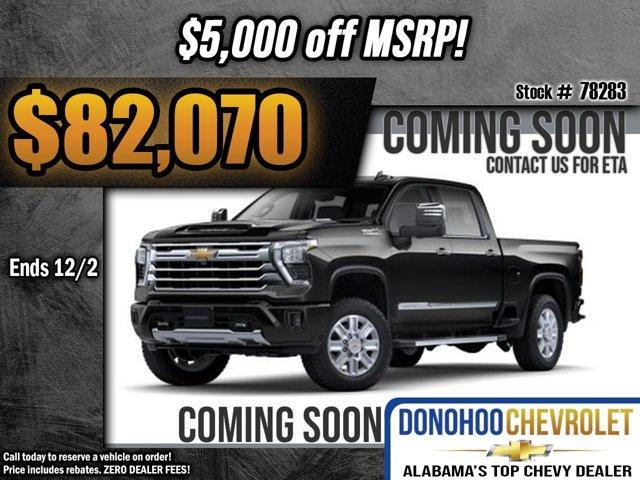 new 2025 Chevrolet Silverado 2500 car, priced at $82,070