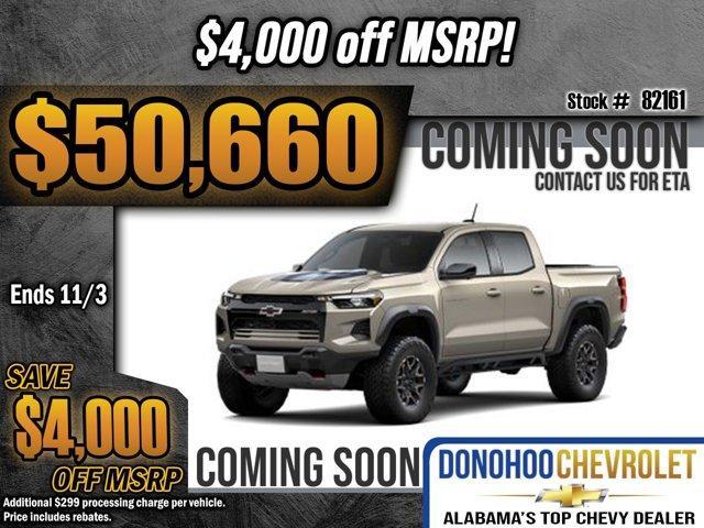 new 2026 Chevrolet Colorado car, priced at $50,660