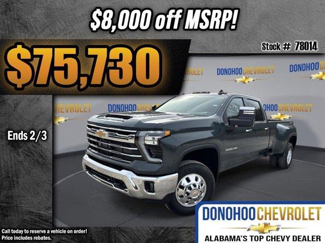 new 2025 Chevrolet Silverado 3500 car, priced at $75,730