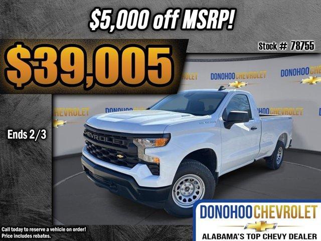 new 2025 Chevrolet Silverado 1500 car, priced at $39,005