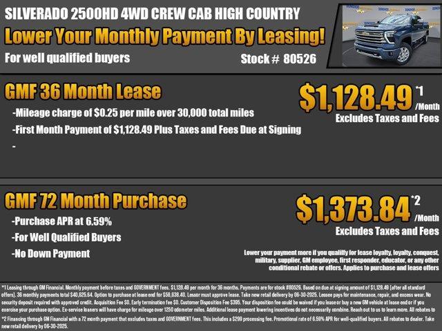 new 2025 Chevrolet Silverado 2500 car, priced at $81,520