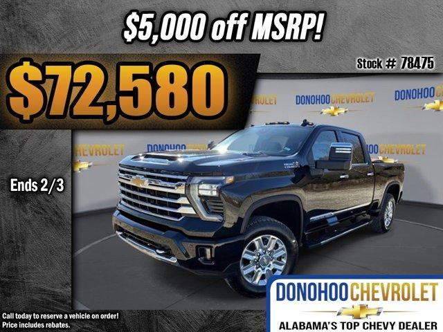 new 2025 Chevrolet Silverado 2500 car, priced at $72,580