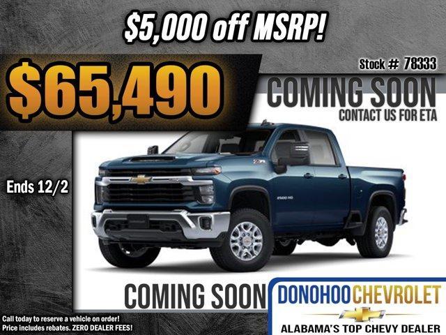 new 2025 Chevrolet Silverado 2500 car, priced at $65,490