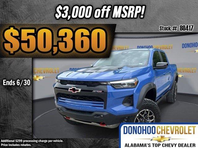 new 2025 Chevrolet Colorado car, priced at $50,360