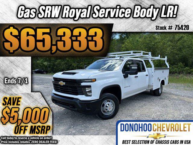 new 2024 Chevrolet Silverado 3500 car, priced at $65,333