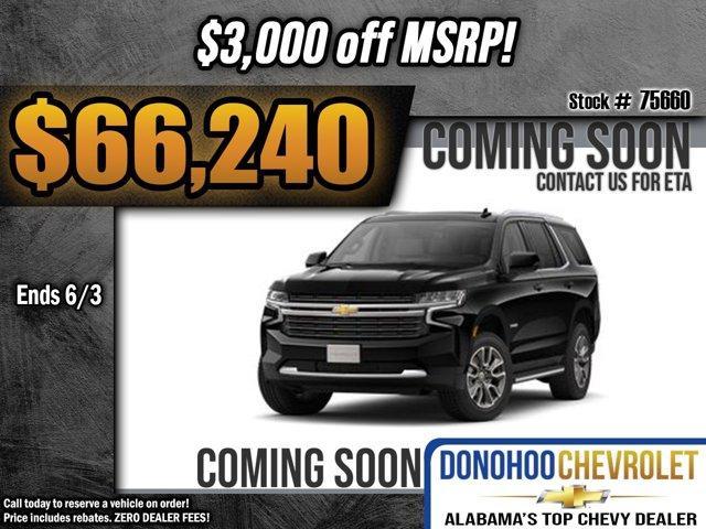 new 2024 Chevrolet Tahoe car, priced at $66,240
