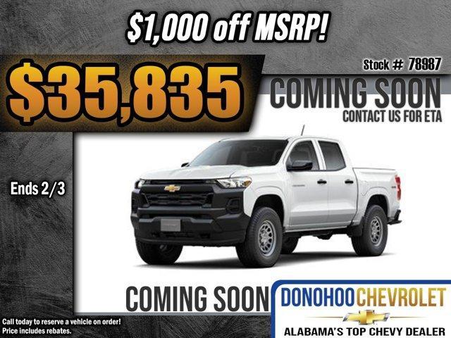 new 2025 Chevrolet Colorado car, priced at $35,835