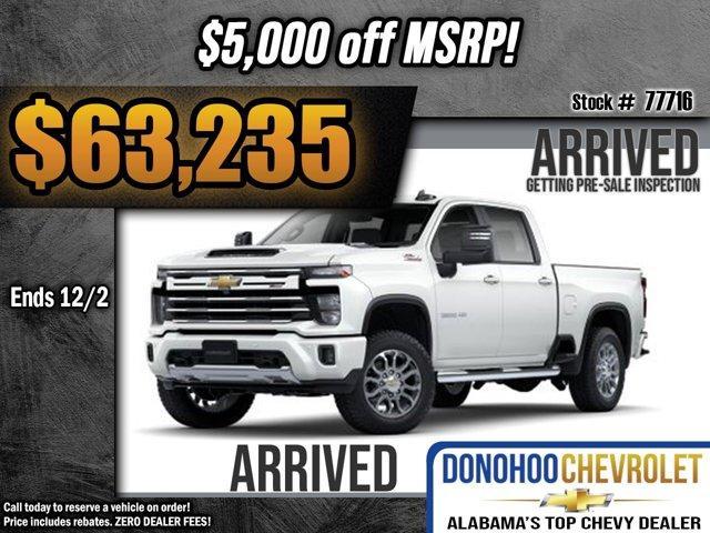 new 2025 Chevrolet Silverado 2500 car, priced at $63,235