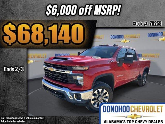 new 2025 Chevrolet Silverado 2500 car, priced at $68,140