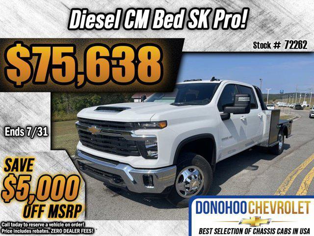 new 2024 Chevrolet Silverado 3500 car, priced at $75,638