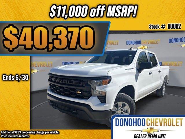 new 2025 Chevrolet Silverado 1500 car, priced at $40,370