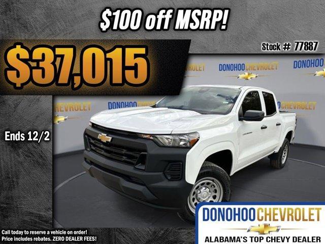 new 2024 Chevrolet Colorado car, priced at $37,015