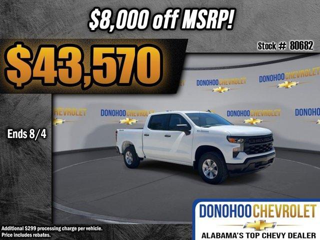new 2025 Chevrolet Silverado 1500 car, priced at $43,570
