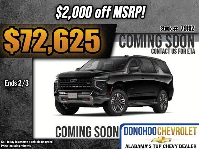 new 2025 Chevrolet Tahoe car, priced at $72,625