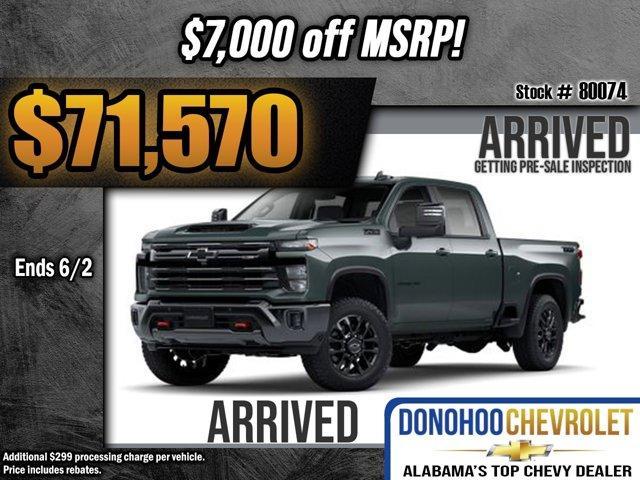 new 2025 Chevrolet Silverado 2500 car, priced at $71,570