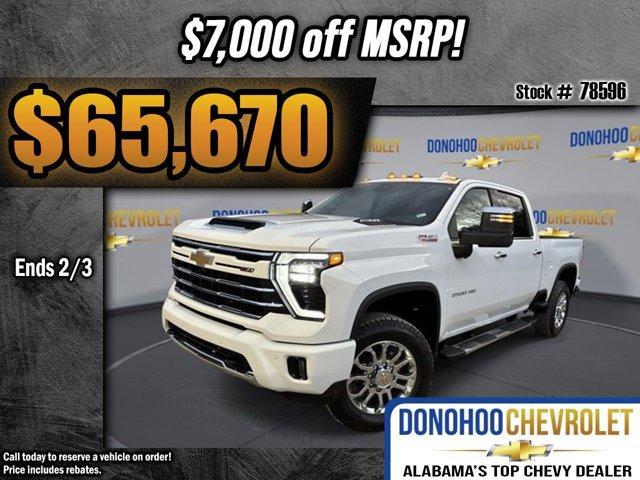 new 2025 Chevrolet Silverado 2500 car, priced at $65,670