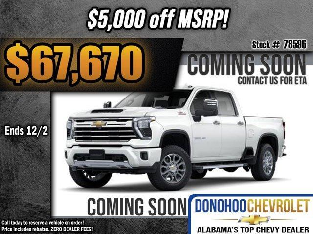 new 2025 Chevrolet Silverado 2500 car, priced at $67,670