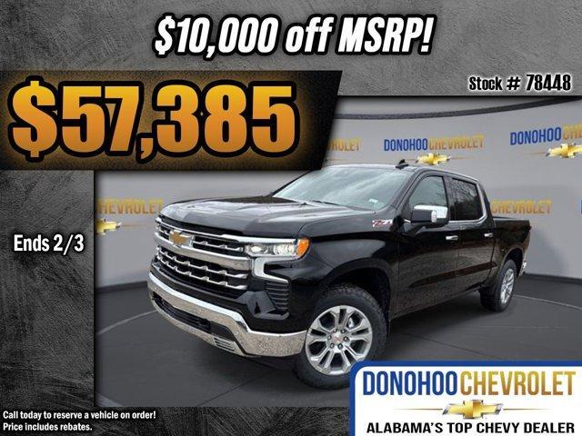 new 2025 Chevrolet Silverado 1500 car, priced at $57,385