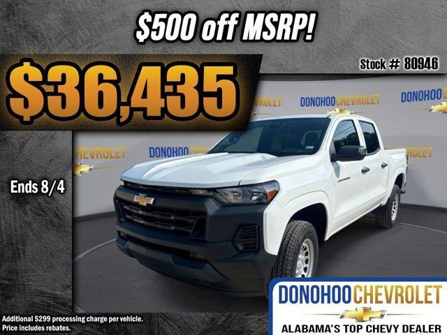 new 2025 Chevrolet Colorado car, priced at $36,435