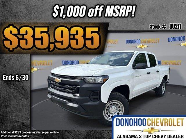 new 2025 Chevrolet Colorado car, priced at $35,935