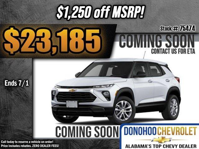 new 2024 Chevrolet TrailBlazer car, priced at $23,185