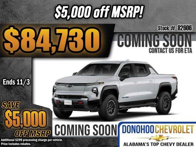 new 2026 Chevrolet Silverado EV car, priced at $84,730
