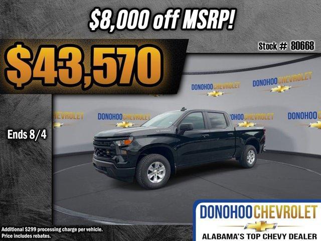 new 2025 Chevrolet Silverado 1500 car, priced at $43,570