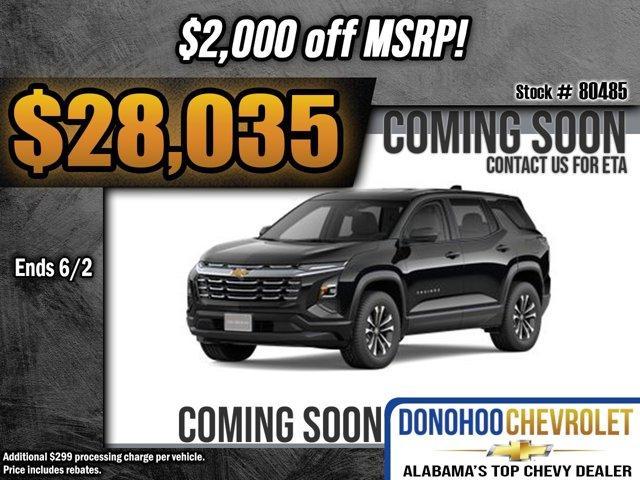 new 2026 Chevrolet Equinox car, priced at $28,035