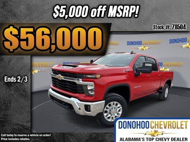 new 2025 Chevrolet Silverado 2500 car, priced at $56,000