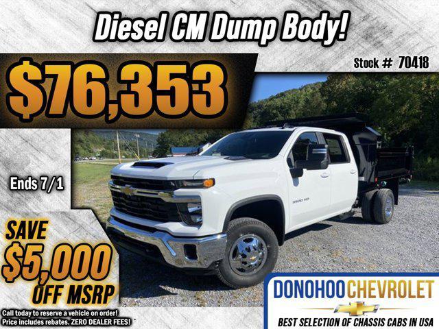 new 2024 Chevrolet Silverado 3500 car, priced at $76,353