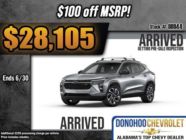 new 2025 Chevrolet Trax car, priced at $28,105