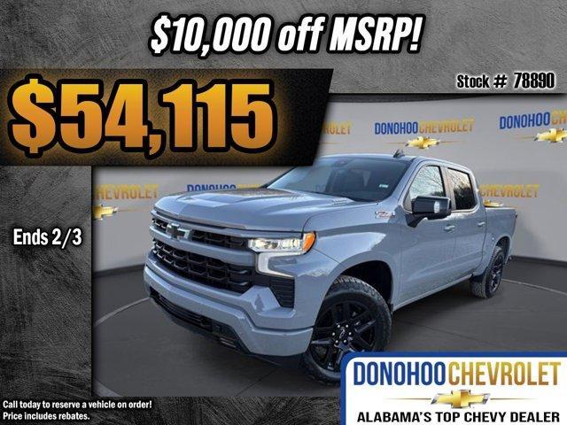 new 2025 Chevrolet Silverado 1500 car, priced at $54,115