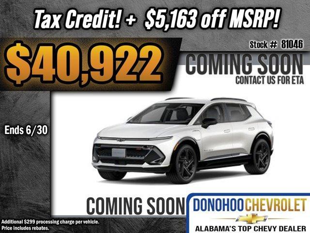 new 2025 Chevrolet Equinox EV car, priced at $40,922