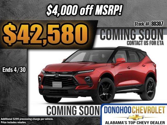 new 2025 Chevrolet Blazer car, priced at $42,580