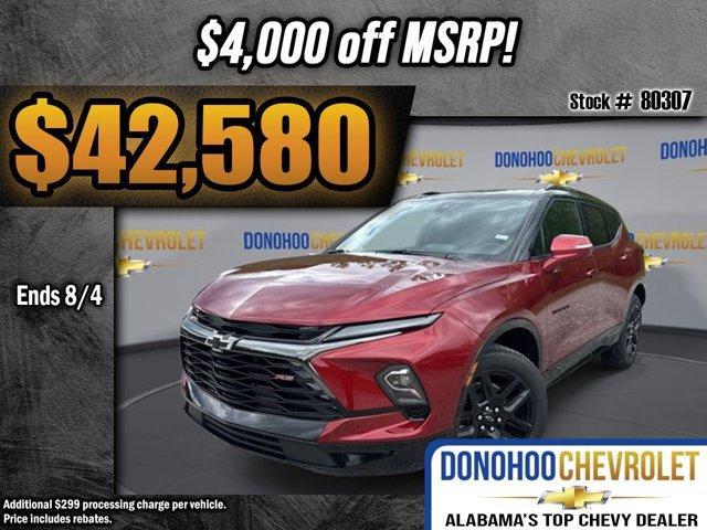 new 2025 Chevrolet Blazer car, priced at $42,580