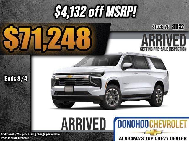 new 2025 Chevrolet Suburban car, priced at $71,248