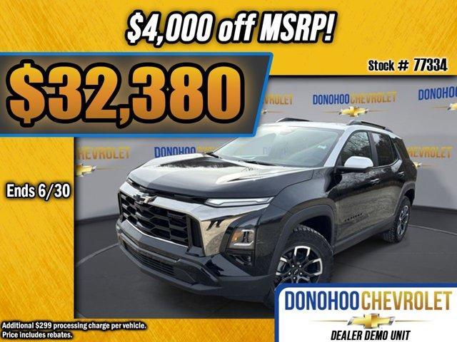 new 2025 Chevrolet Equinox car, priced at $32,380
