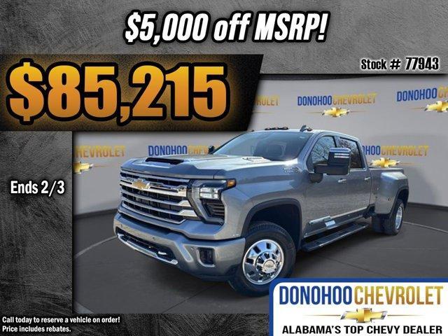 new 2025 Chevrolet Silverado 3500 car, priced at $85,215