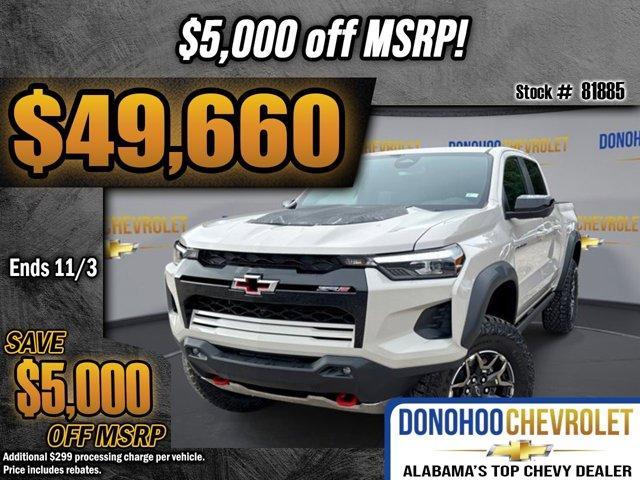 new 2026 Chevrolet Colorado car, priced at $49,660
