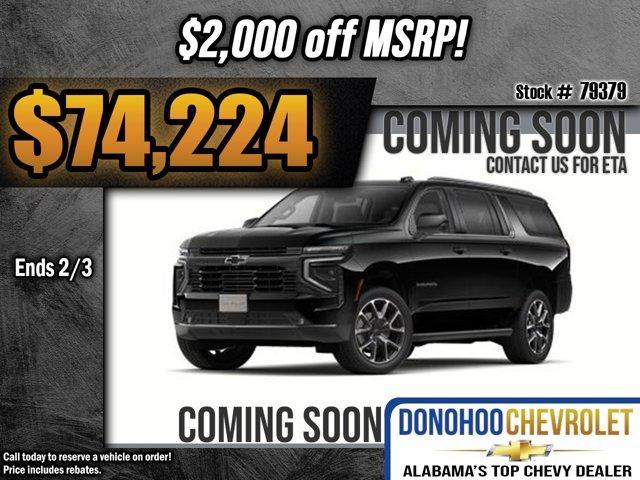 new 2025 Chevrolet Suburban car, priced at $74,224