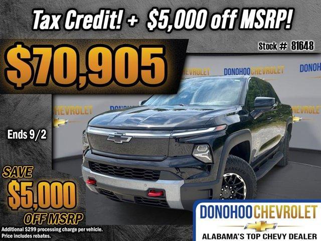 new 2026 Chevrolet Silverado EV car, priced at $70,905