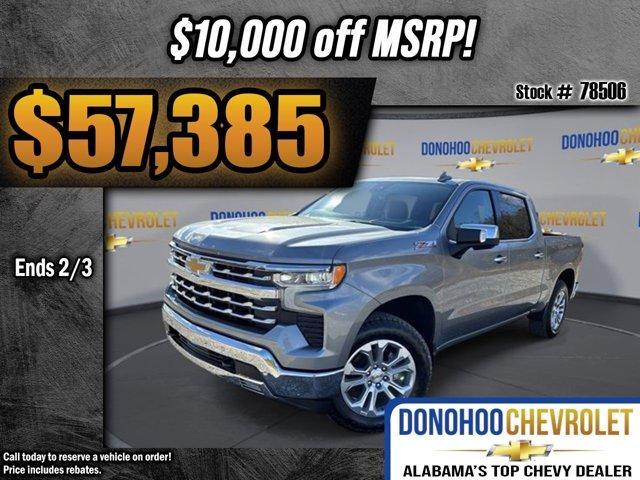 new 2025 Chevrolet Silverado 1500 car, priced at $57,385