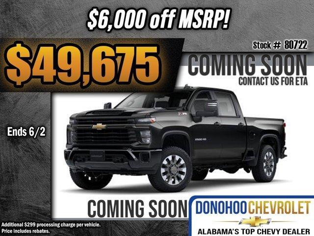 new 2025 Chevrolet Silverado 2500 car, priced at $49,675