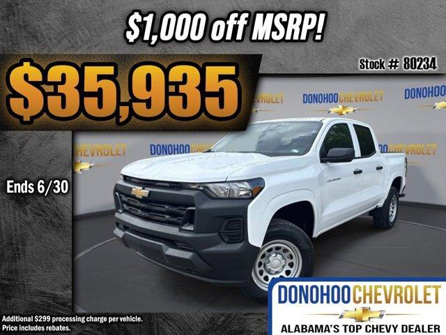 new 2025 Chevrolet Colorado car, priced at $35,935