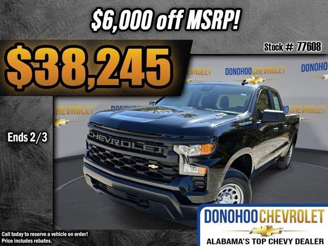 new 2025 Chevrolet Silverado 1500 car, priced at $38,245