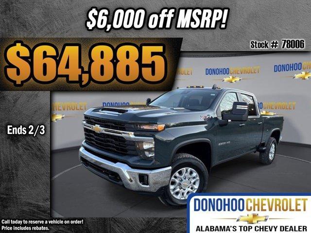 new 2025 Chevrolet Silverado 2500 car, priced at $64,885