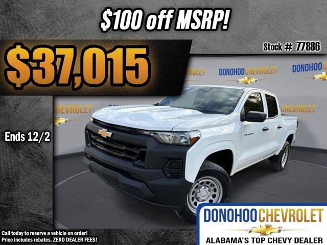 new 2024 Chevrolet Colorado car, priced at $37,015