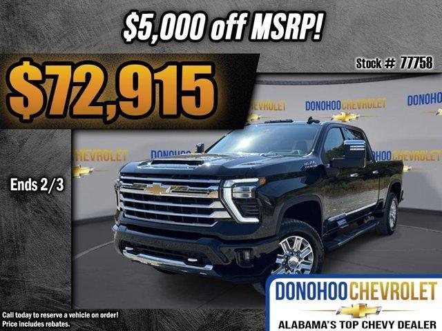 new 2025 Chevrolet Silverado 2500 car, priced at $72,915