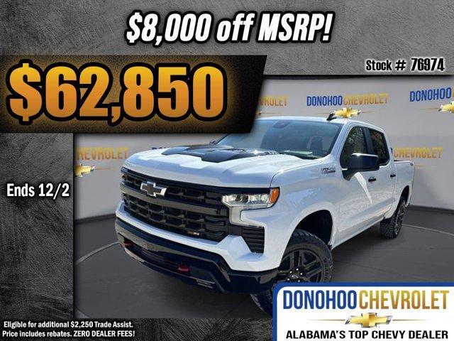 new 2024 Chevrolet Silverado 1500 car, priced at $62,850