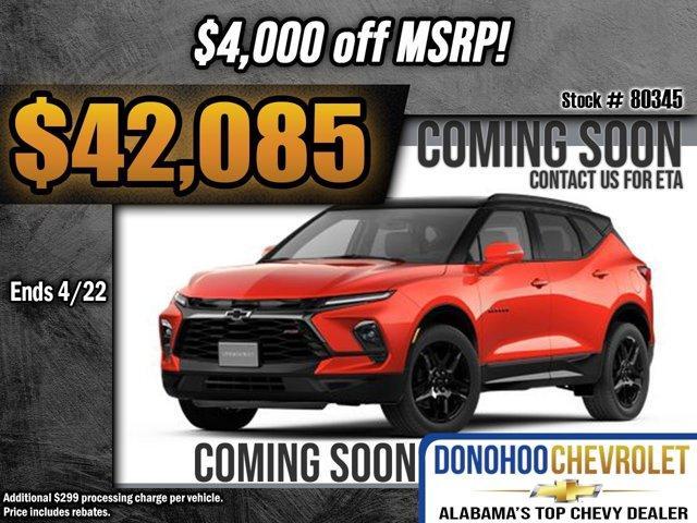 new 2025 Chevrolet Blazer car, priced at $42,085